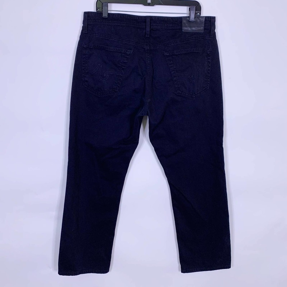 AG Graduate Pants Men's 36x34 fits 36x28 Black Adriano Goldschmied Tailored Leg - Picture 2 of 6